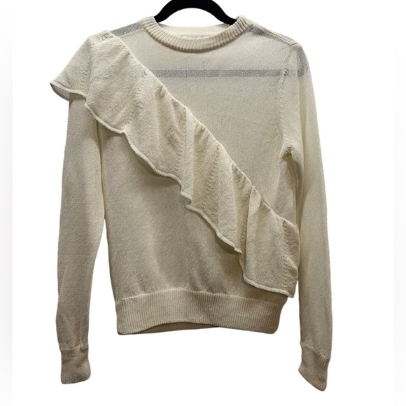 IRO Raja Ruffled Sweater Size XS - Picture 4 of 11